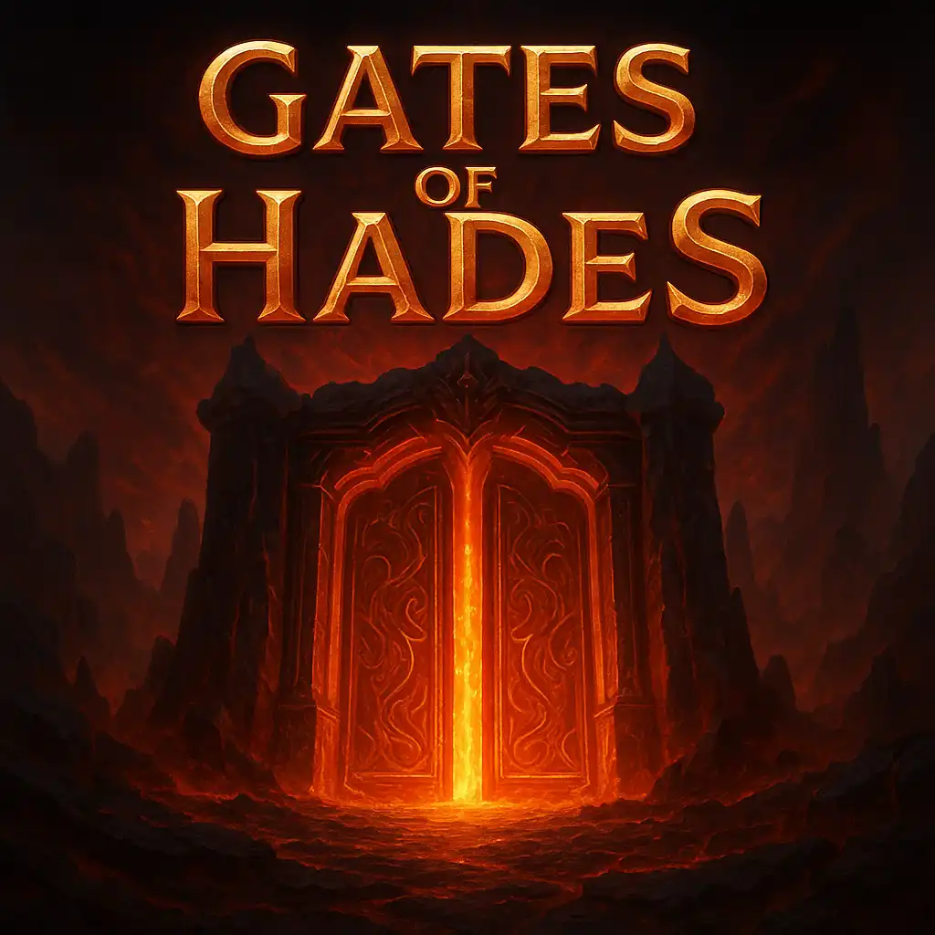 Gates of Hades slot artwork with Greek mythology underworld theme